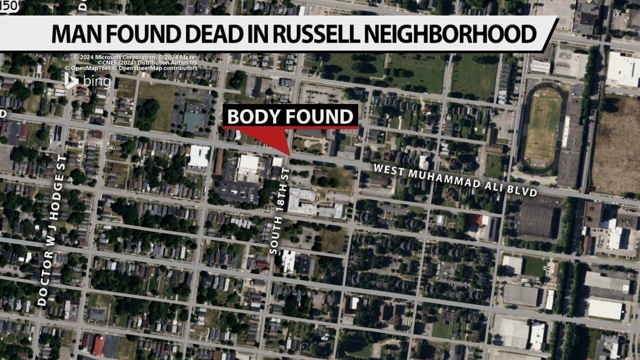 Coroner identifies 34-year-old gunshot victim found in Louisville's Russell neighborhood